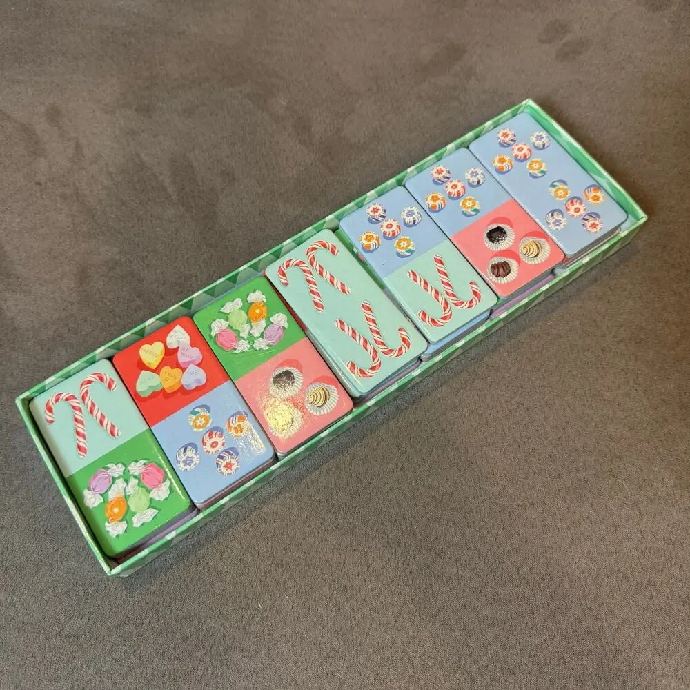 Eeboo Candy Dominoes Complete Rare Game Cute Toddler Preschool Kids - Picture 3 of 7
